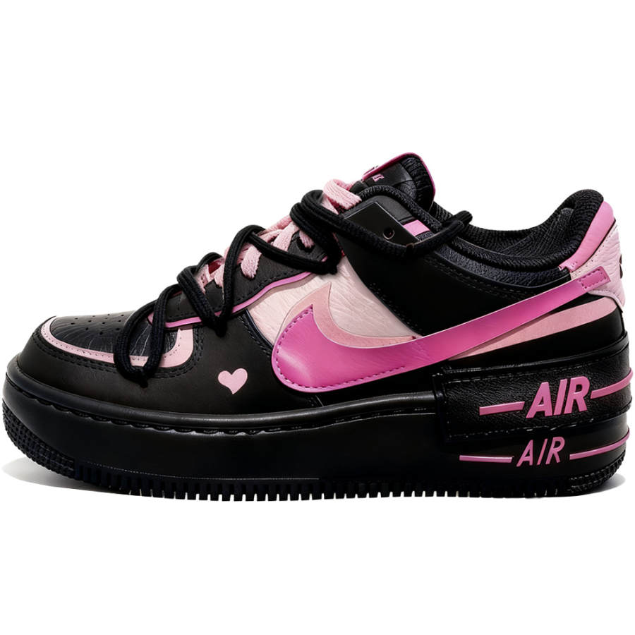 Nike Nike AF1 Shadow Van Gogh Genesis, Eternal Love Synthetic Leather, Split Cow Leather Low top Skateboard Shoes Unisex