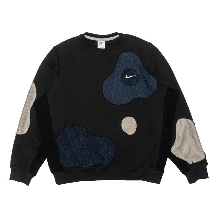 Nike Nike Club Sweatshirts Unisex Black Crew Neck Moderate Regular