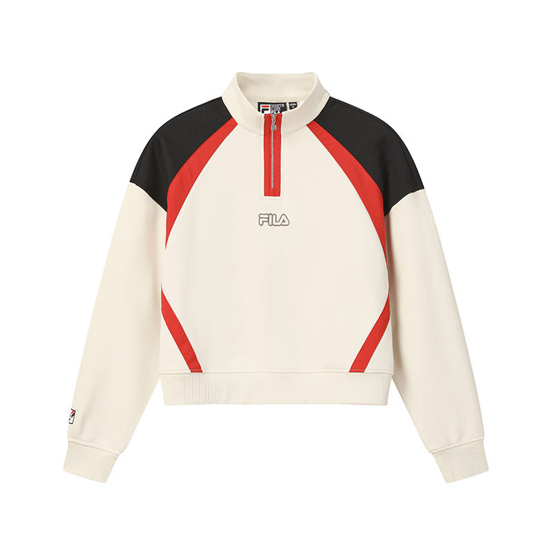 FILA ORIGINALE Sweatshirt Women's Almond Khaki