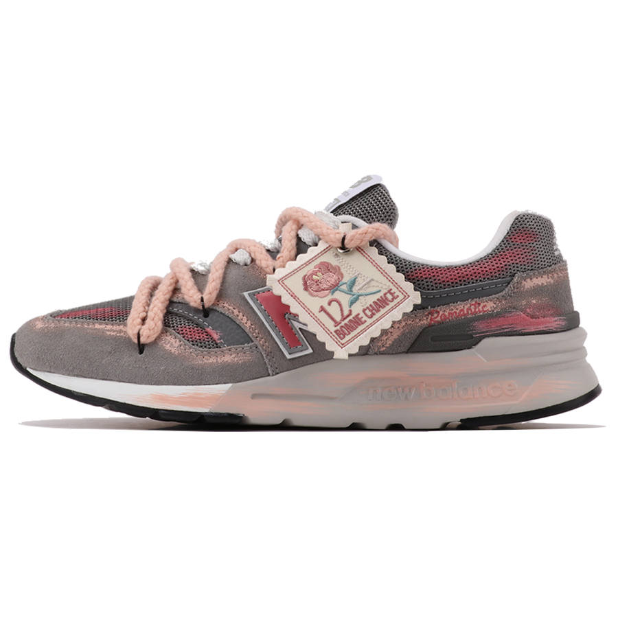 New Balance New Balance NB 997 Abrasion Resistant Low top Casual Shoes Unisex Gray Pink