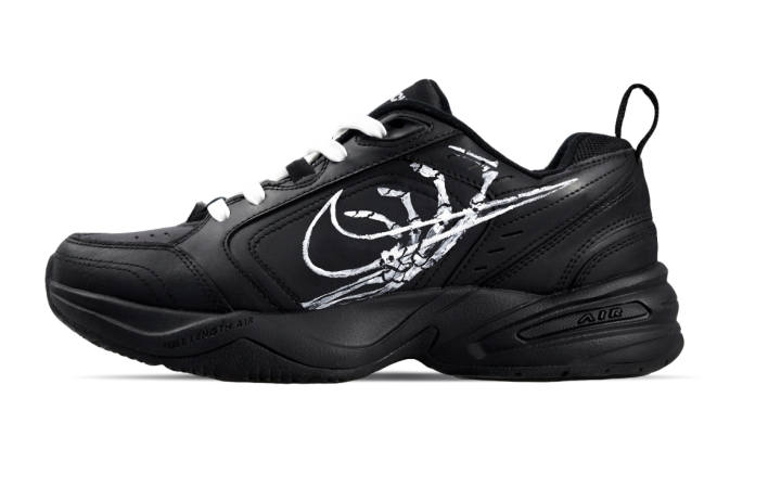 Nike Nike Air Monarch 4 Butterfly Metamorphosis Reborn Low top Chunky Sneakers Unisex Black White