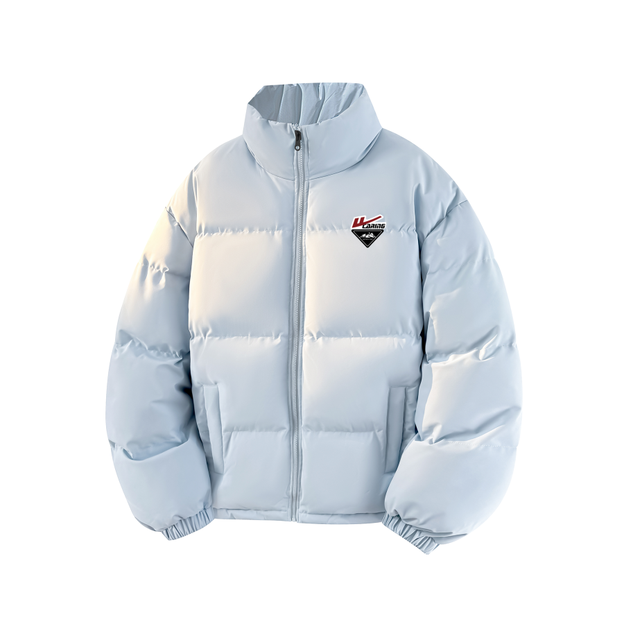 WARRIOR WARRIOR Down Jackets Women's Stand Collar Thickened Quilted Down Jacket
