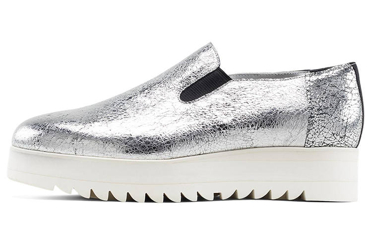 Onitsuka Tiger Slip on Platform 'Silver' Women's