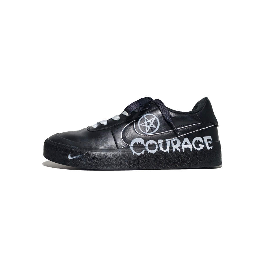 Nike Nike Court Shot Fearless Abrasion Resistant Lightweight Wear resistant And Lightweight Low top Skateboard Shoes Unisex