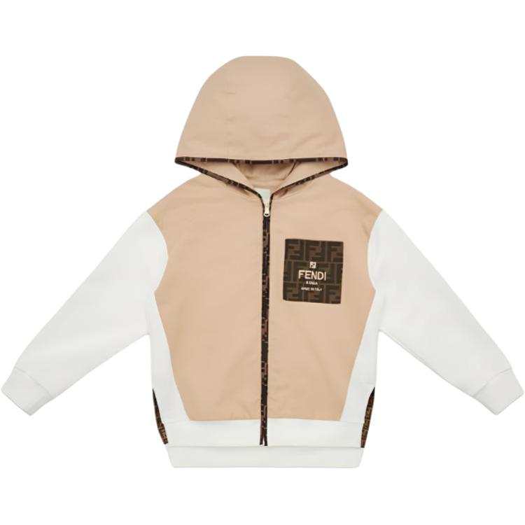 FENDI Jackets & Coats Beige Kids'