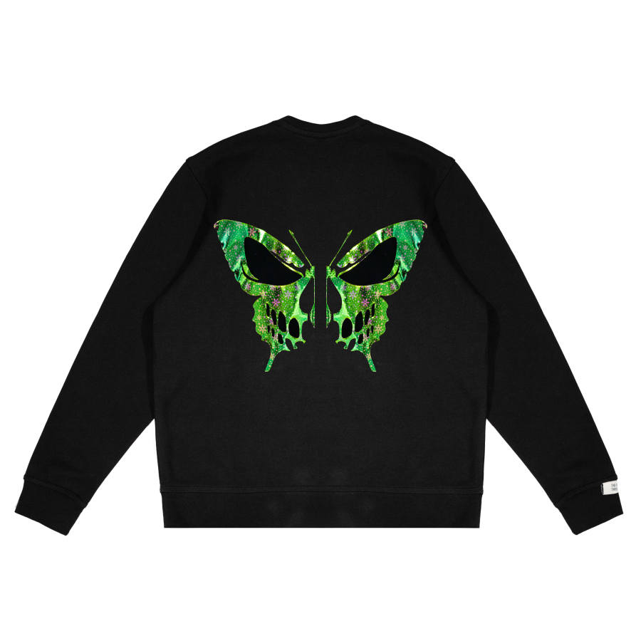 Adidas Adidas LABEL Sweatshirts Unisex Black Crew Neck Moderate Regular