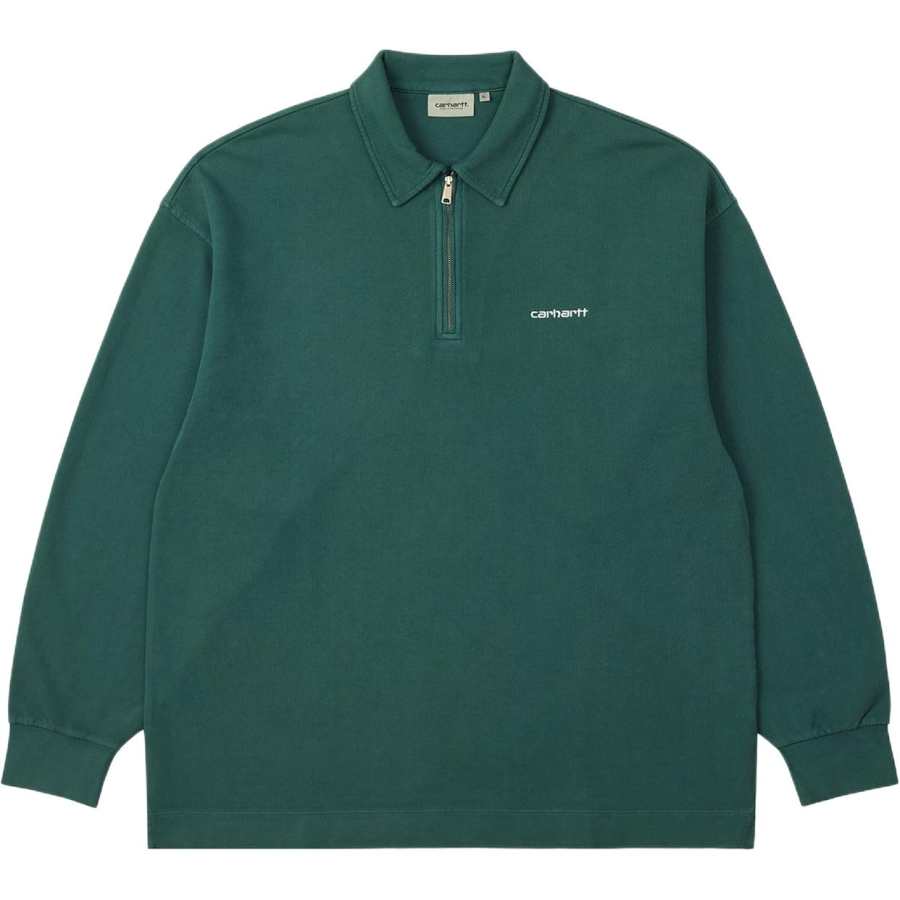 Carhartt Wip half-zip polo-collar sweatshirt