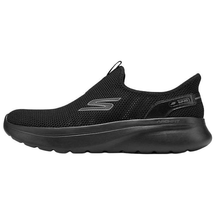 Skechers GO WALK Abrasion Resistant Support Walking Shoes Men's Black