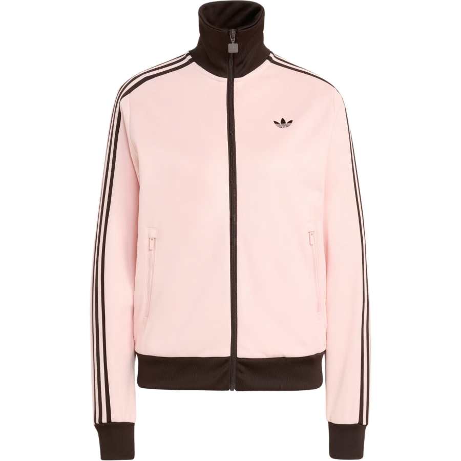Adidas Originals zip-up short-sleeve sweatshirt