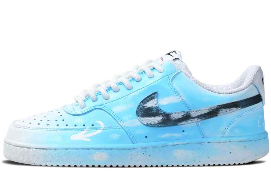 Nike Nike Court Vision 1 Abrasion Resistant, Balance, Lightweight, Height Increasing Low top Skateboard Shoes Unisex