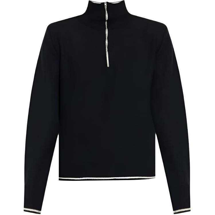 Maison Margiela Half Zip Knitted Jumper