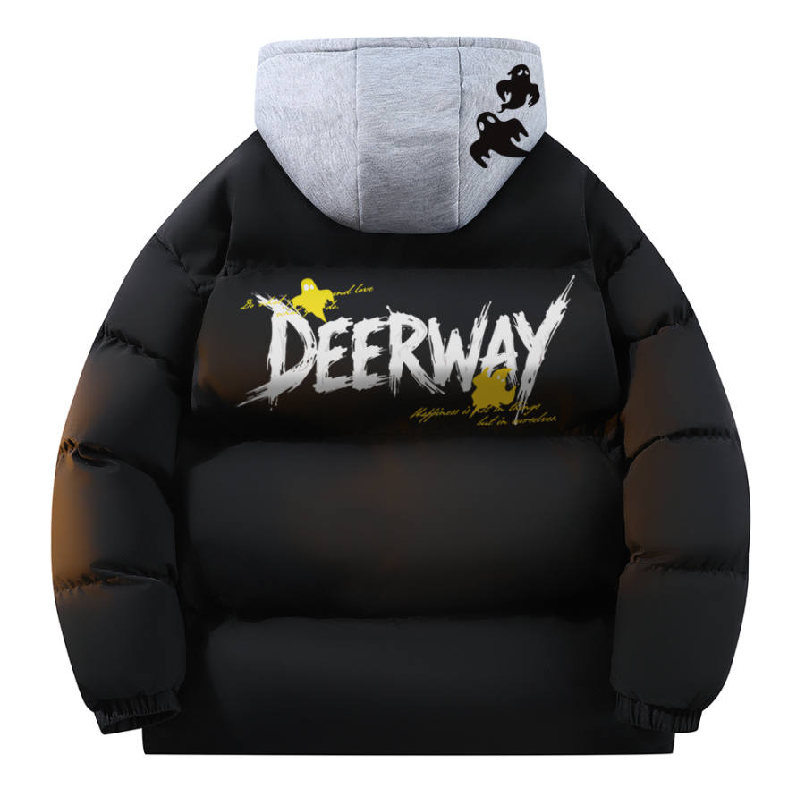 DEERWAY DEERWAY Puffer Jackets Unisex Hooded Thickened