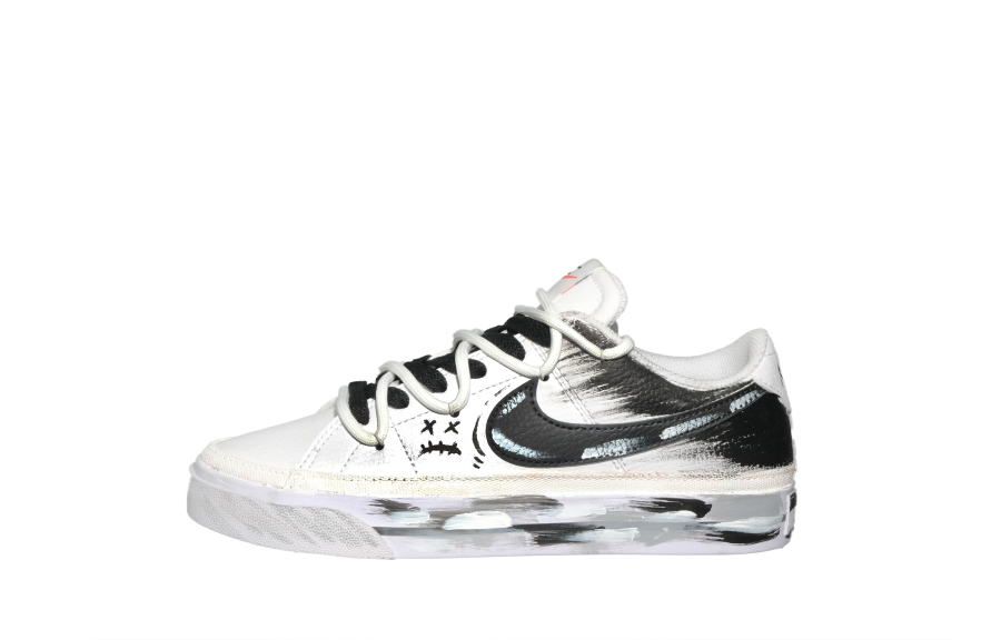 Nike Nike Court Legacy Low top Skateboard Shoes Unisex Black