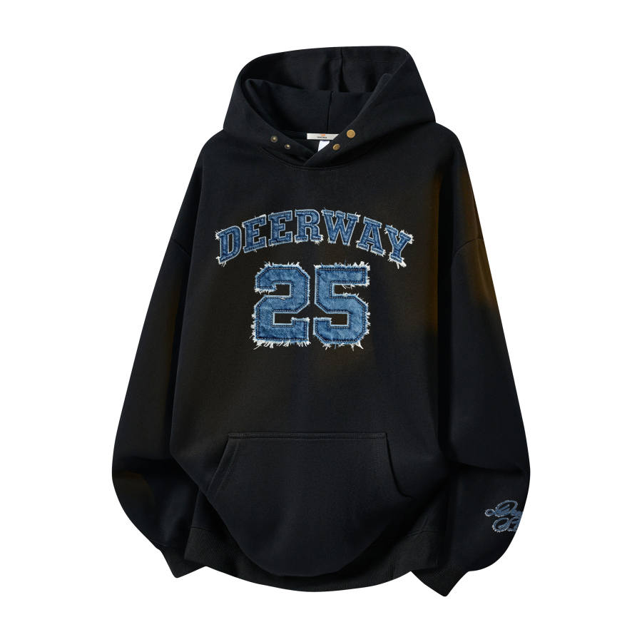 DEERWAY Sweatshirts Unisex Hooded Moderate Heavyweight