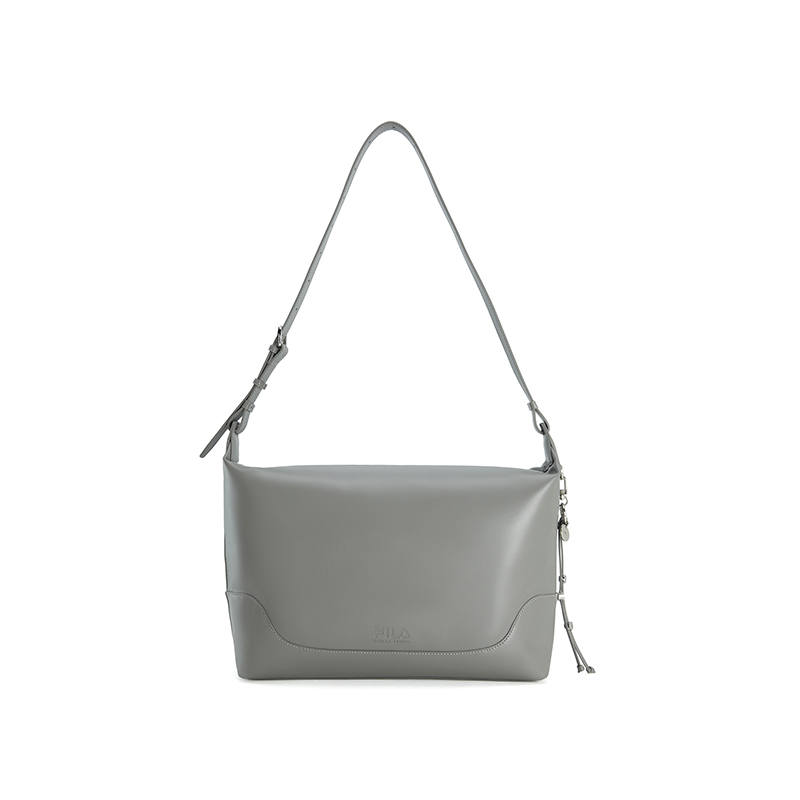 FILA WHITE Pu Crossbody Bags Regular Women's Washed Gray