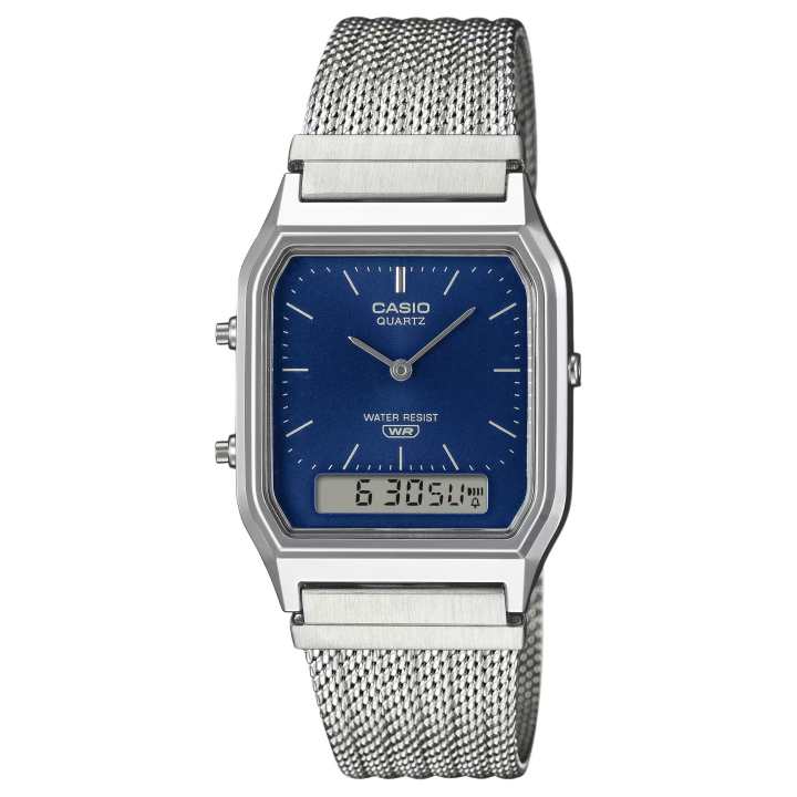 CASIO CASIO VINTAGE Water Resistant For Everyday Use Quartz Movement Stainless Steel Strap Watch Unisex