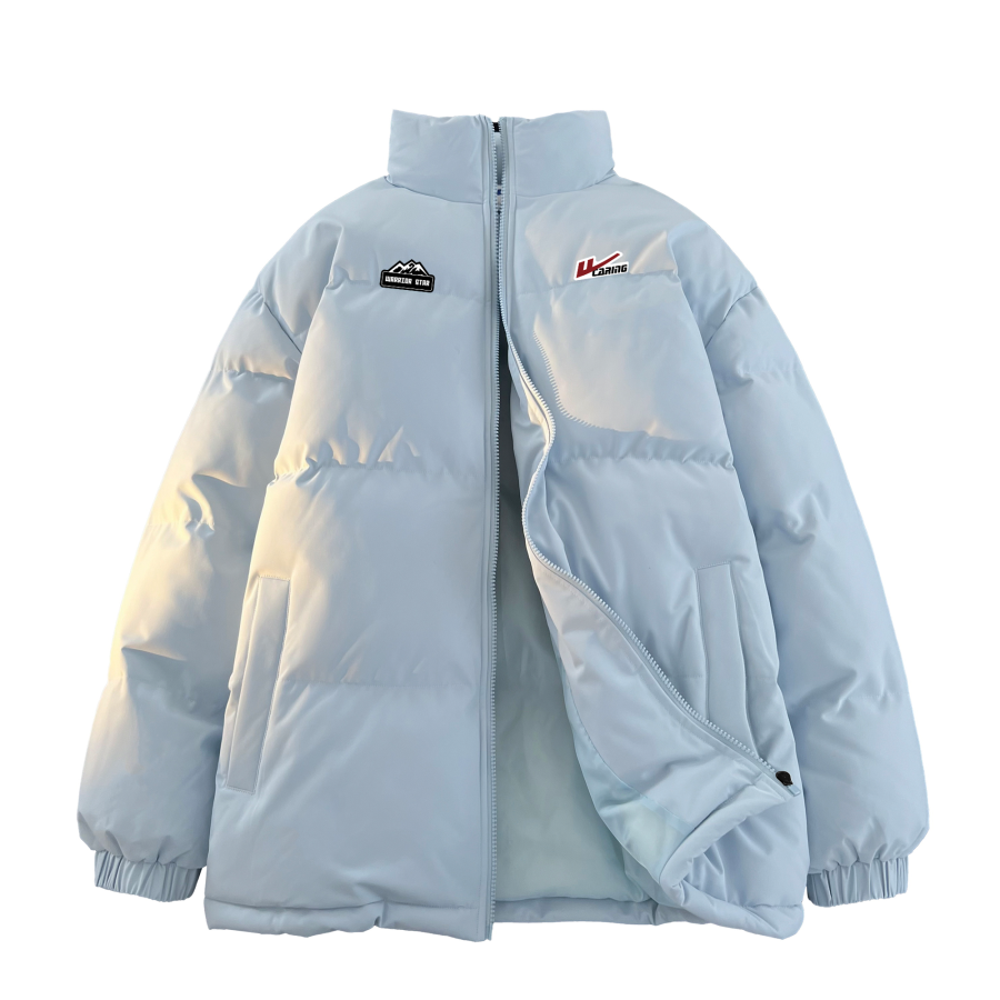 WARRIOR WARRIOR Down Jackets Women's Stand Collar Thickened Quilted Down Jacket