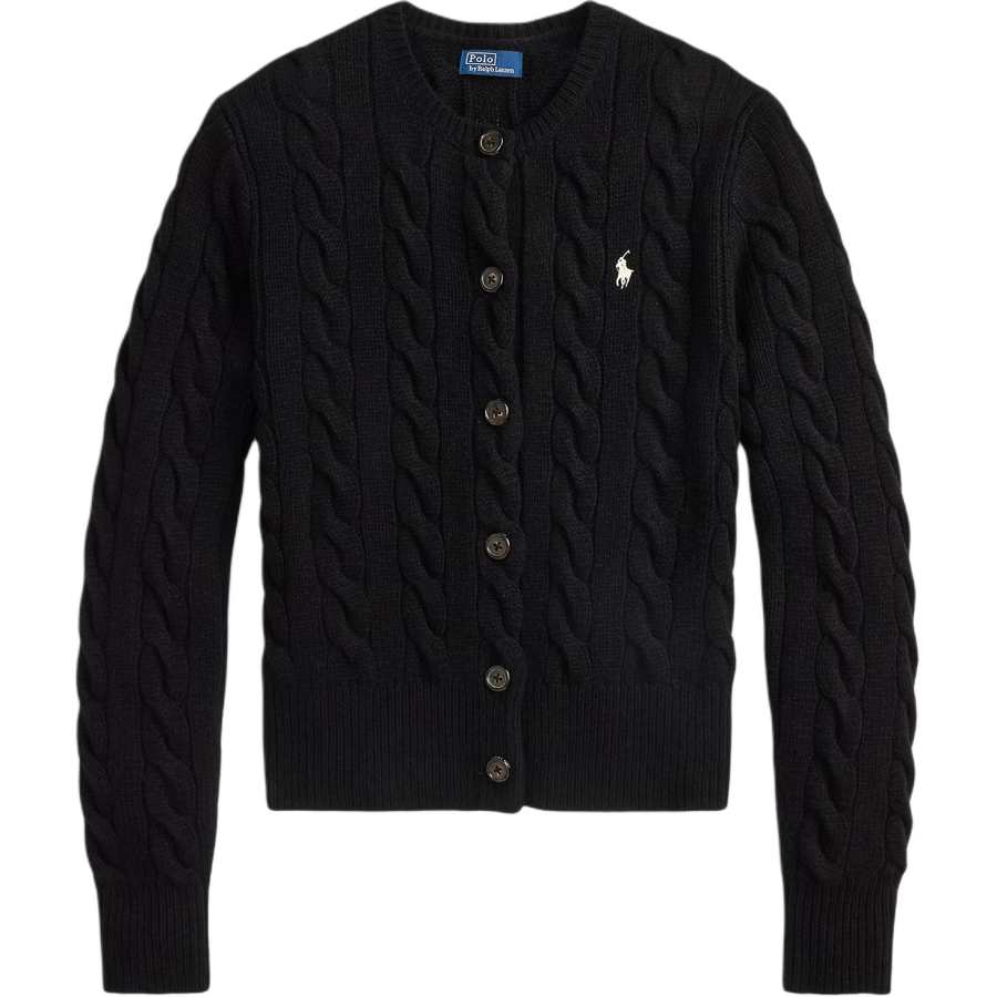 Polo Ralph Lauren Logo Embroidered Crewneck Cardigan