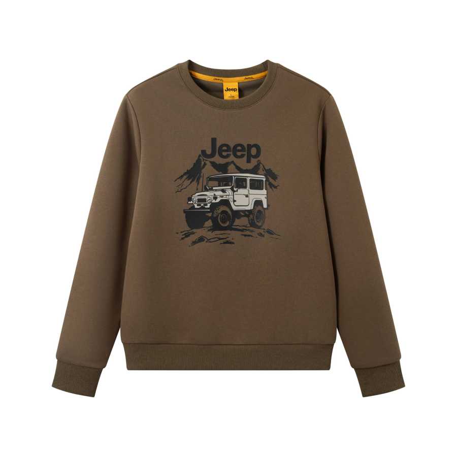 Jeep Jeep Crew Neck Sweatshirt Men's