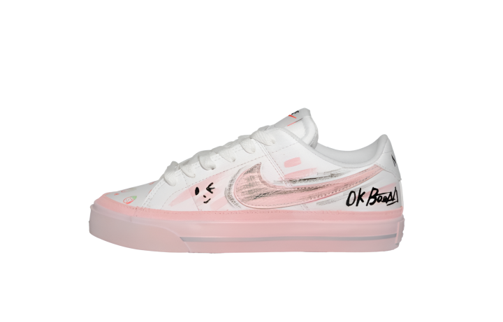Nike Nike Court Legacy Low top Skateboard Shoes Women's Pink