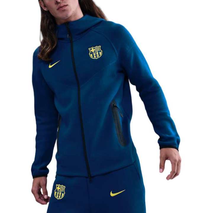 Nike Nike Fc Barcelona Tech Windrunner Fourth Men's Nike Soccer Fleece Full-Zip Jacket