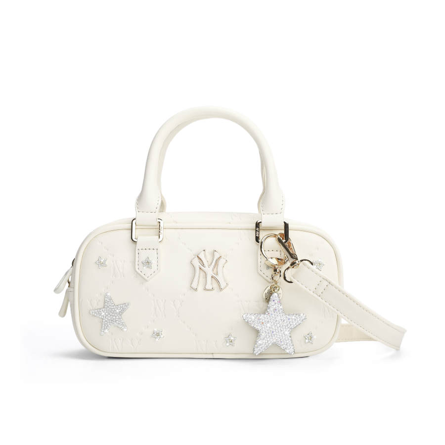 MLB MLB Leather Handbag Regular Women's White