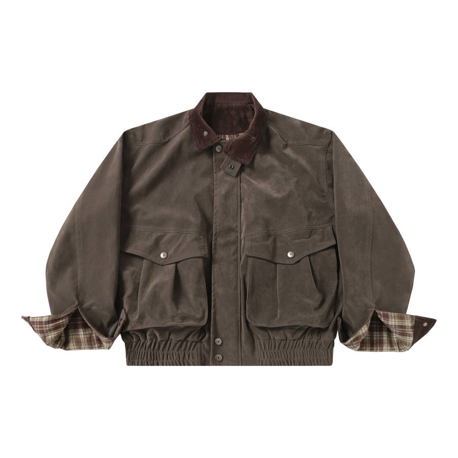 BOTANICA BOTANICA Jackets Unisex Lapel Moderate Workwear