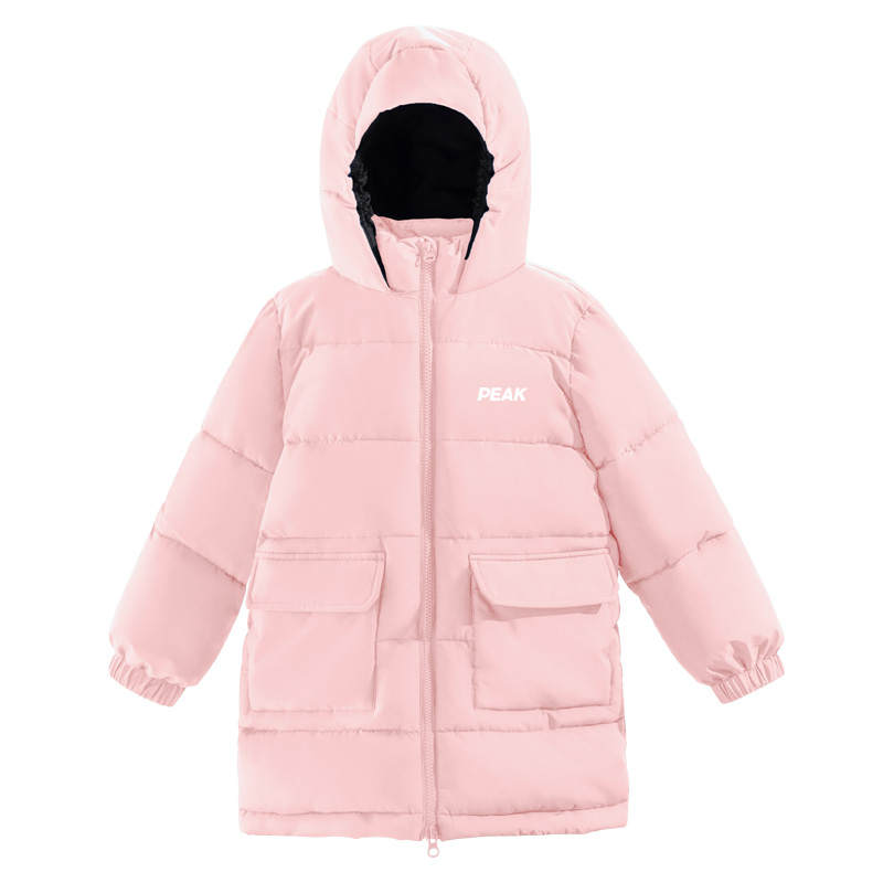 PEAK PEAK Kids Padded Jackets Hooded Thickened