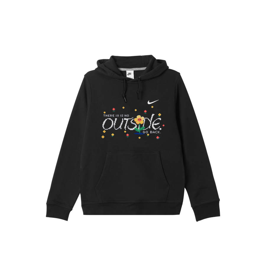 Nike Nike Club Sweatshirts Men's Black Hooded Moderate