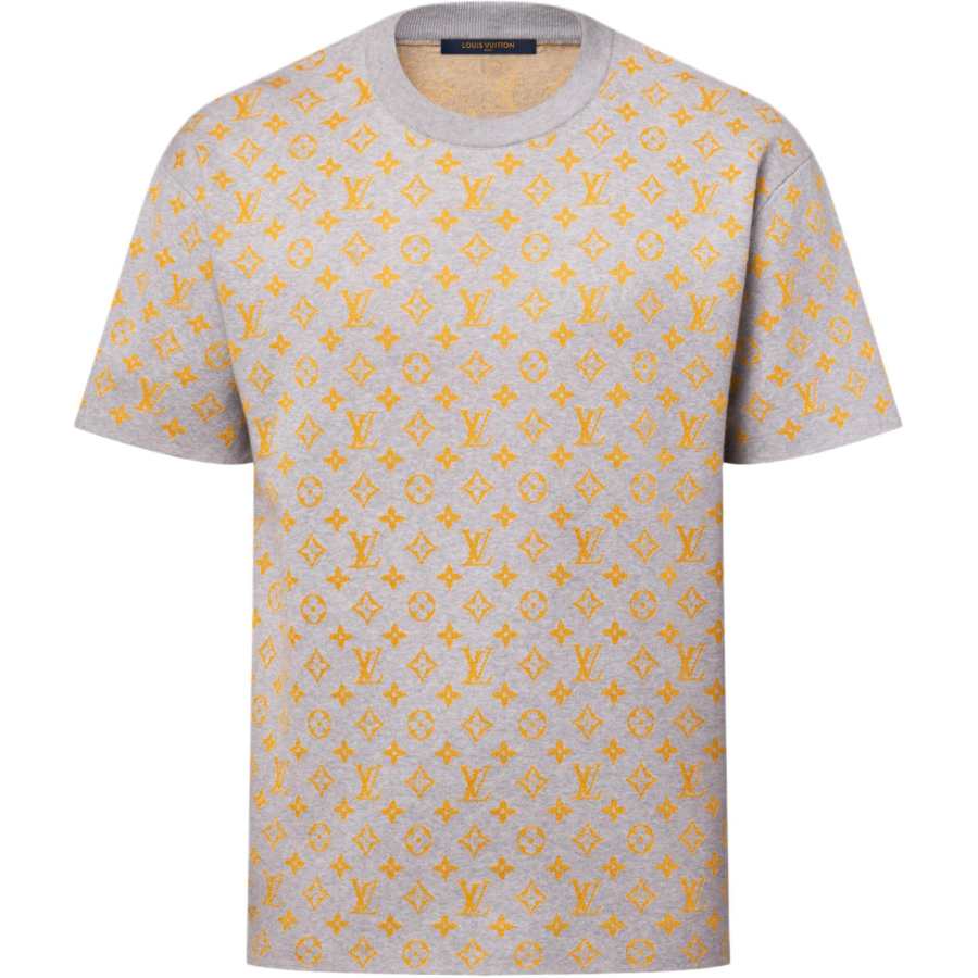 LOUIS VUITTON T Shirt Standard Fit Men's Gray