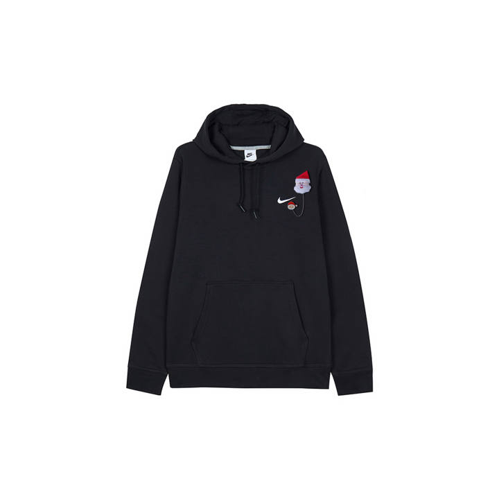 Nike Nike Sweatshirts Men's Black Hooded Thickened