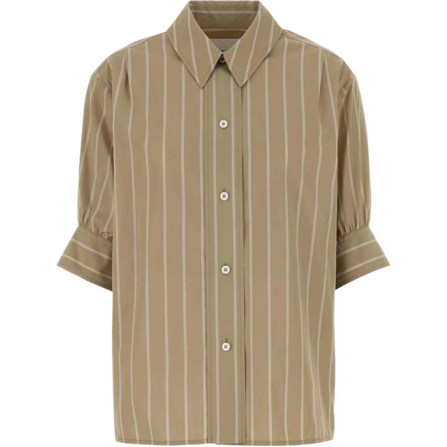 JIL SANDER Jil Sander Short-Sleeved Striped Shirt