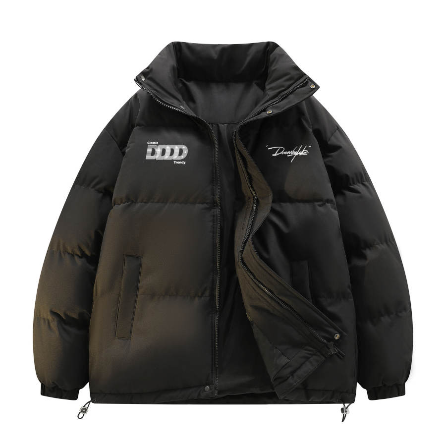 DEERWAY DEERWAY Puffer Jackets Unisex Stand Collar Thickened Padded Puffer Jacket