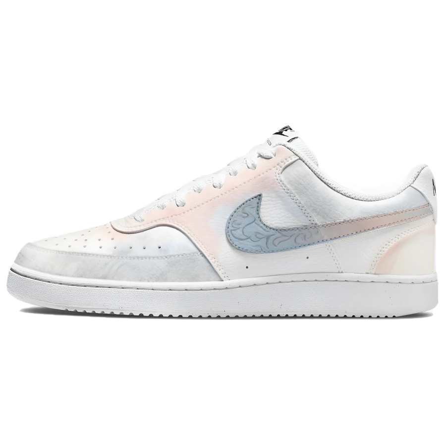 Nike Nike Court Vision 1 Tapestry Of Joy Abrasion Resistant Low top Skateboard Shoes Men's Blue White