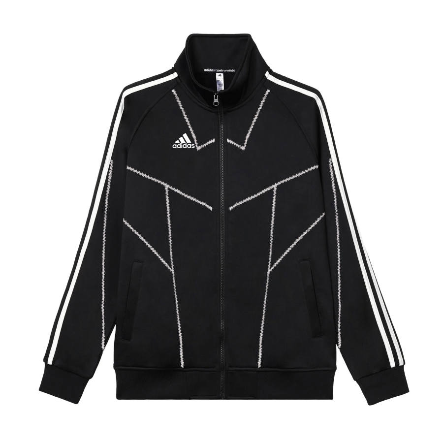 Adidas Adidas Jackets Unisex Black Stand Collar Moderate Other