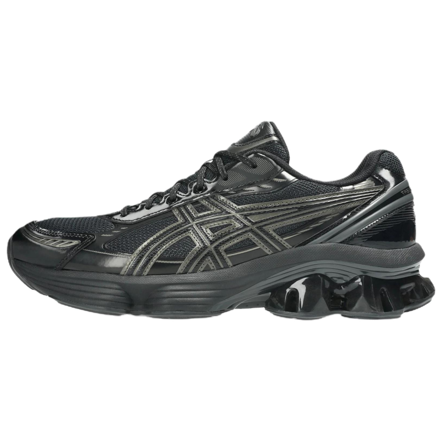 ASICS GEL KINETIC FLUENT Cushioning Slip Resistant Breathable Rebound Low top Running Shoes Unisex Black