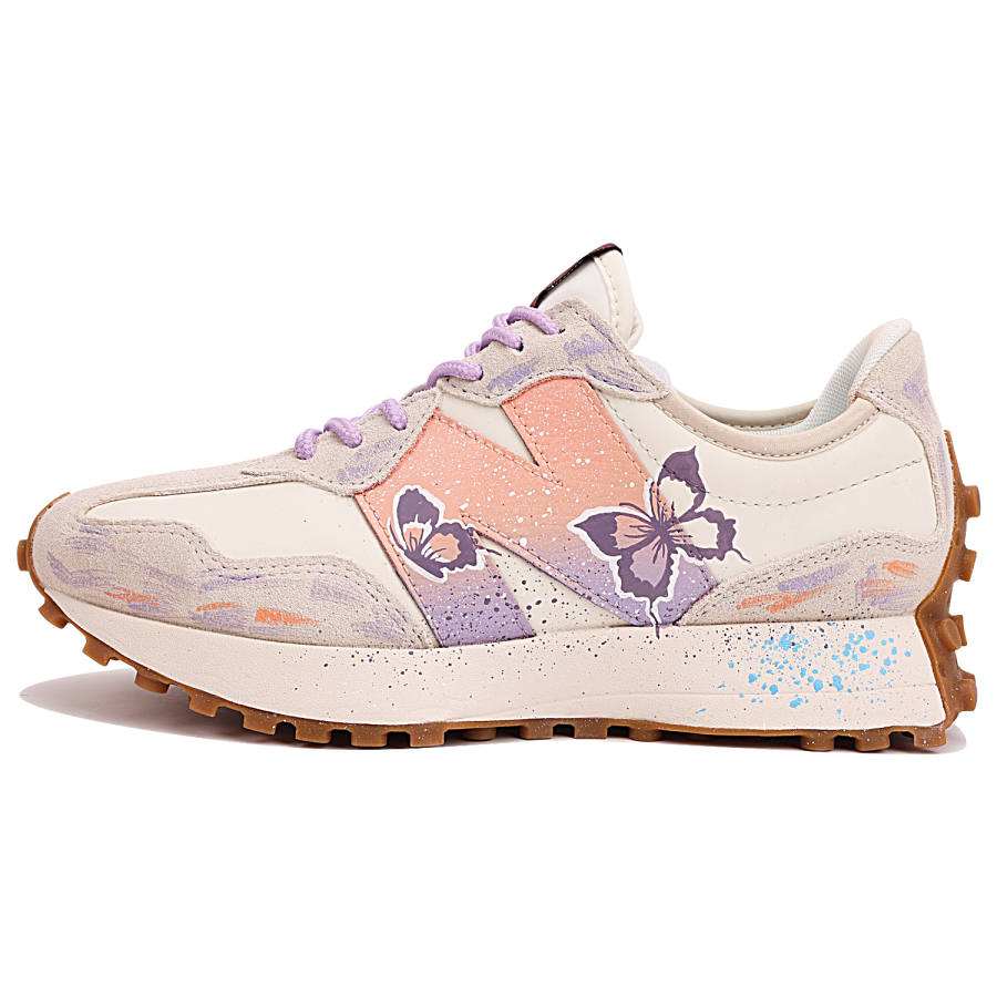 New Balance New Balance NB 327 Abrasion Resistant Coverage Low top Running Shoes Women's Pink Purple