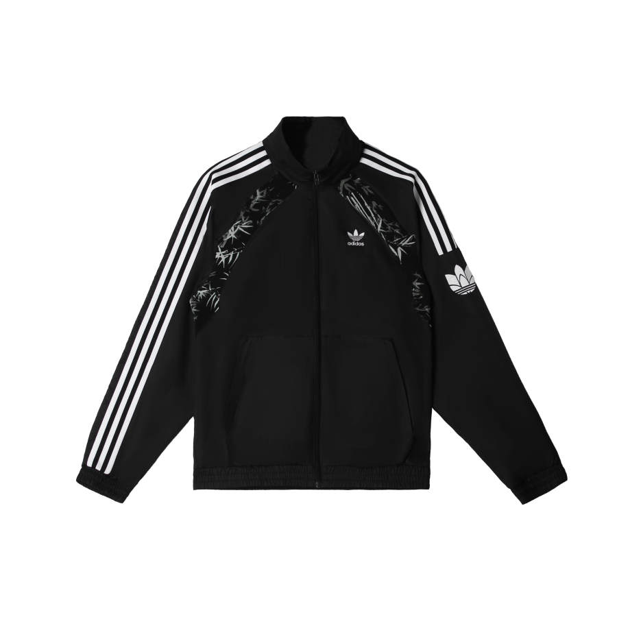 Adidas Originals Jackets Men's Black Stand Collar Moderate Other