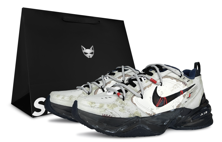 Nike Nike Air Monarch 4 Cushioning Abrasion Resistant Cushioning, Wear Resistant Low top Chunky Sneakers Unisex Brown
