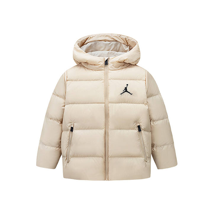 Jordan Jordan Unisex Down Jackets Hooded Non Detachable Thickened