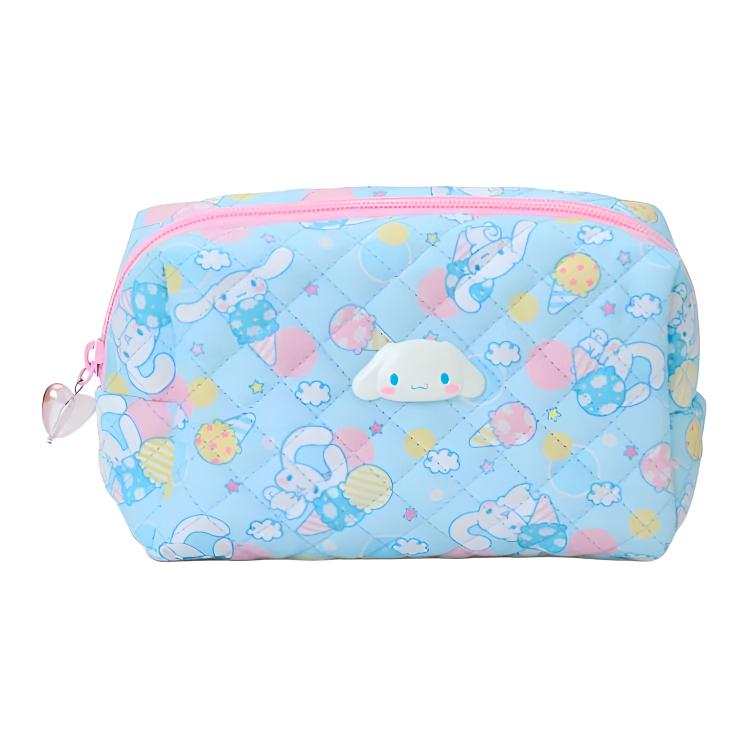 Sanrio Polyester With Cotton Clutch Mini Women's Blue