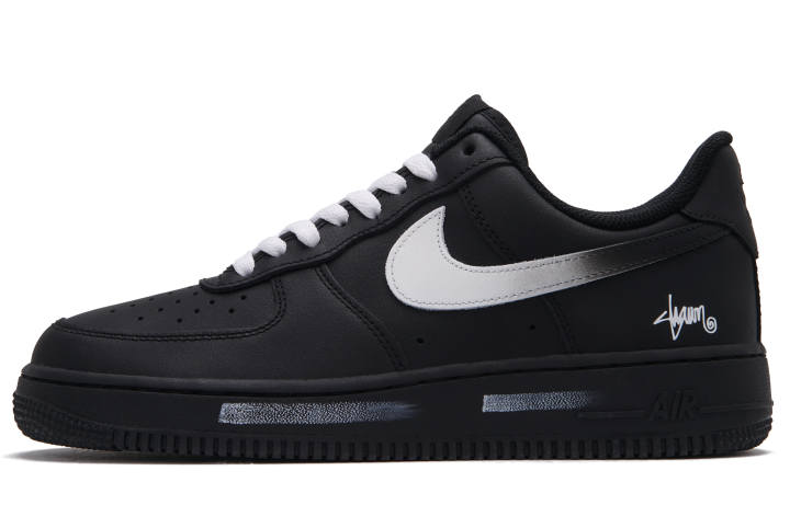 Nike Nike Air Force 1 Oreo Gradient Low top Skateboard Shoes Unisex