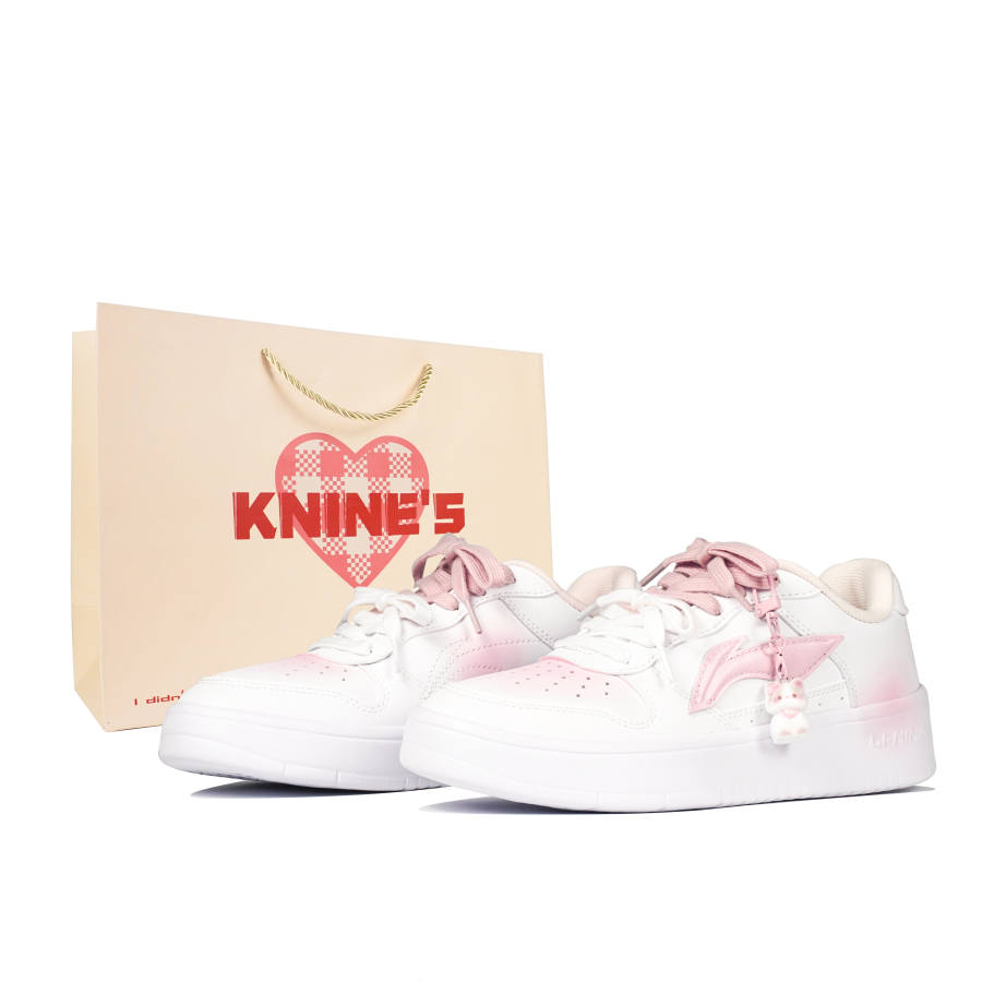 Li-Ning Li Ning Floating Boat Slip Resistant Cushioning Slip Resistant Cushioning Low top Skateboard Shoes Women's