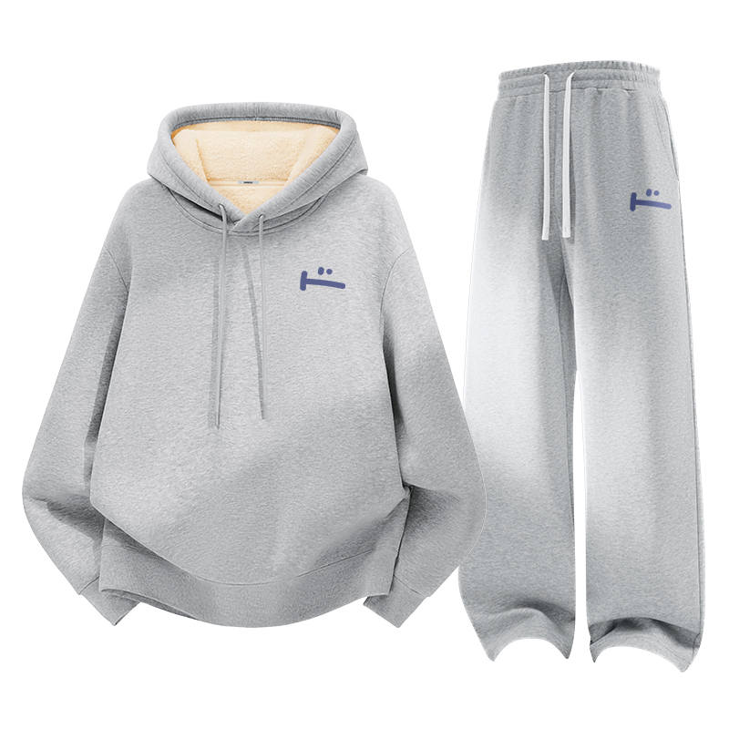 MINISO MINISO Sweatshirt Sets Unisex Hooded Thickened