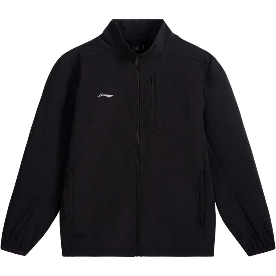 Li-Ning Li Ning Jackets Women's Black Stand Collar Fleece Lined Other