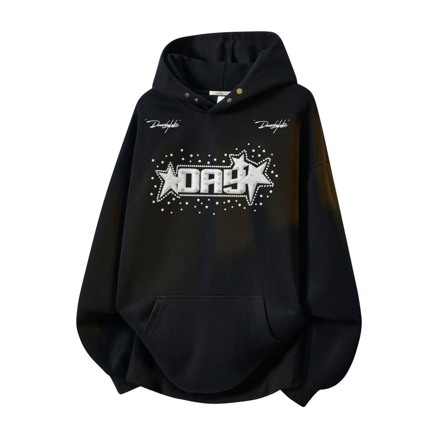 DEERWAY Sweatshirts Unisex Hooded Moderate Heavyweight