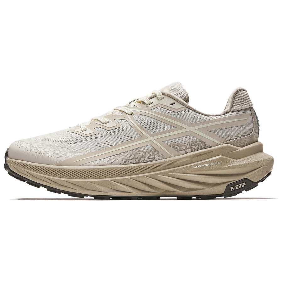 Anta Trail Running Shoes Men's Beige Umber