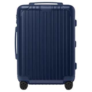 RIMOWA ESSENTIAL Polycarbonate Travel Bag, Suitcase, Checked Baggage, Luggage 21 Inch Unisex Matte Blue