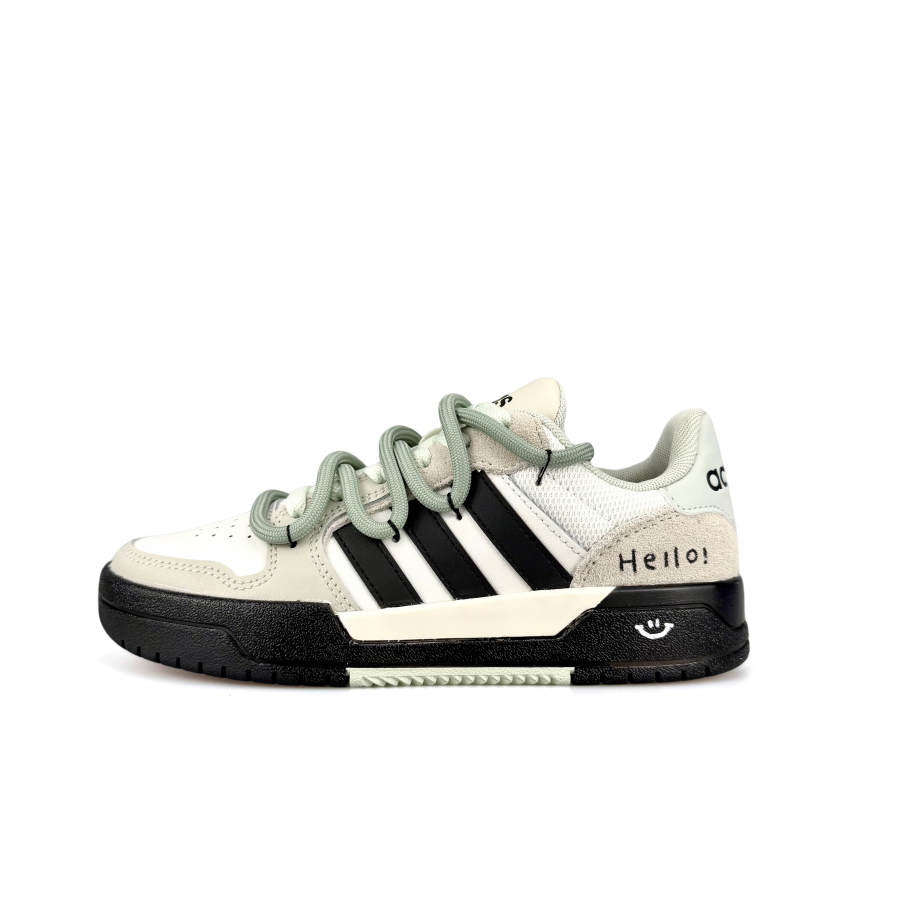 Adidas Neo Entrap Chubby Ding Green Shadow Travel Low top Skateboard Shoes Unisex Black Green