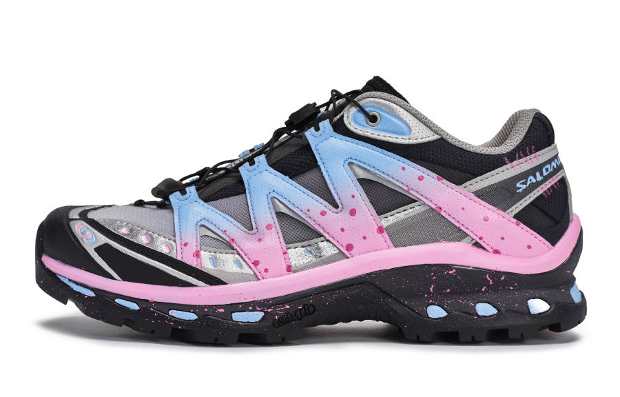 SALOMON XT Quest Low top Running Shoes Unisex Blue Pink